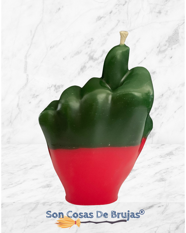 Vela Puño San Expedito - 8 x 5 cm aprox.