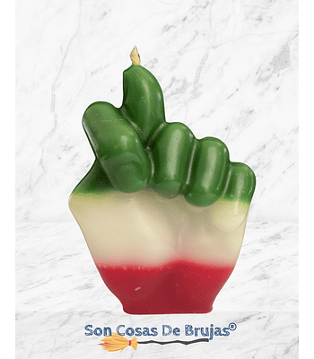 Vela Puño San Jorge - 8 x 5 cm aprox.