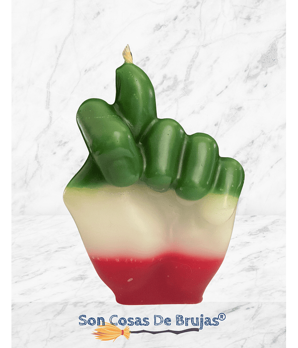 Vela Puño San Jorge - 8 x 5 cm aprox.