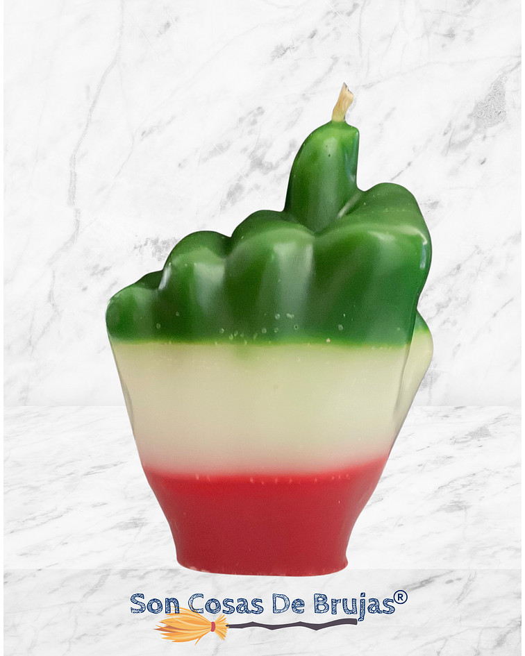 Vela Puño San Jorge - 8 x 5 cm aprox.