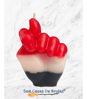 Vela Puño San Cipriano - 8 x 5 cm aprox.