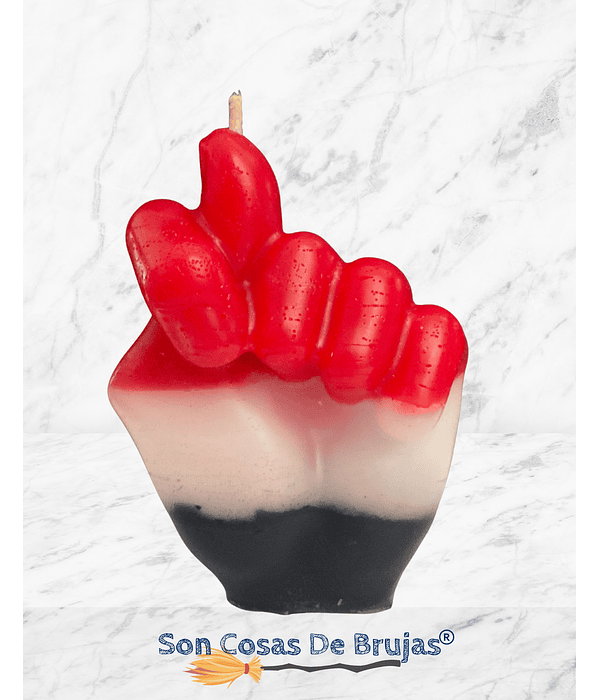 Vela Puño San Cipriano - 8 x 5 cm aprox.