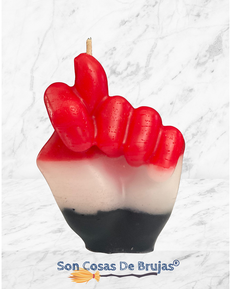 Vela Puño San Cipriano - 8 x 5 cm aprox.