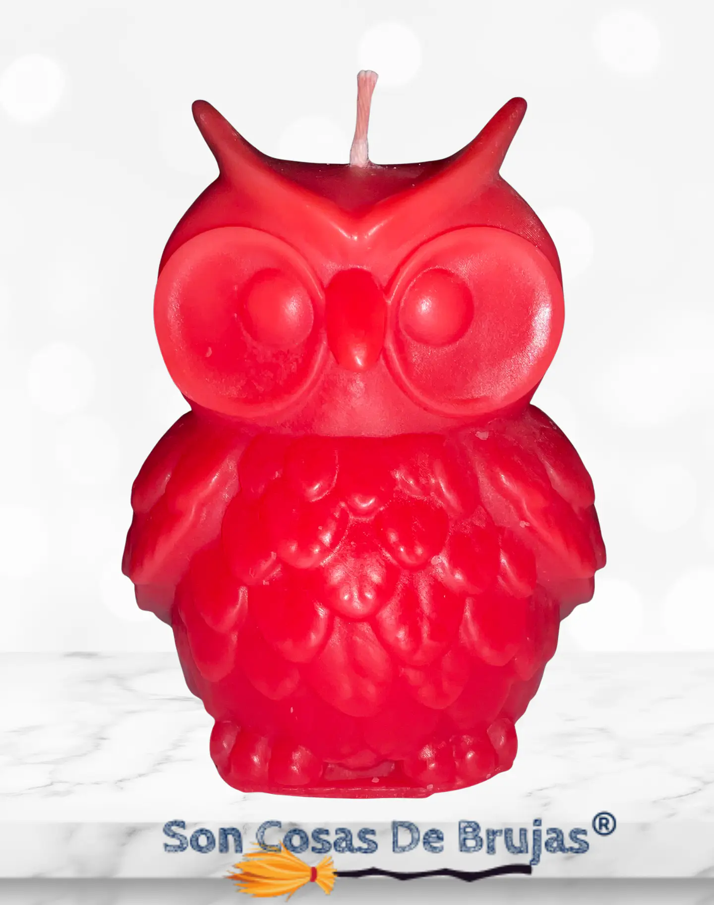 Vela Búho Rojo 1