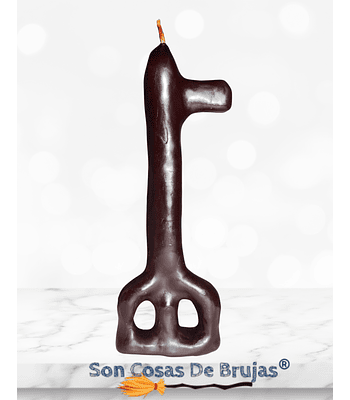 Vela para la Prosperidad y Buenos Negocios - 12,5 cm aprox.