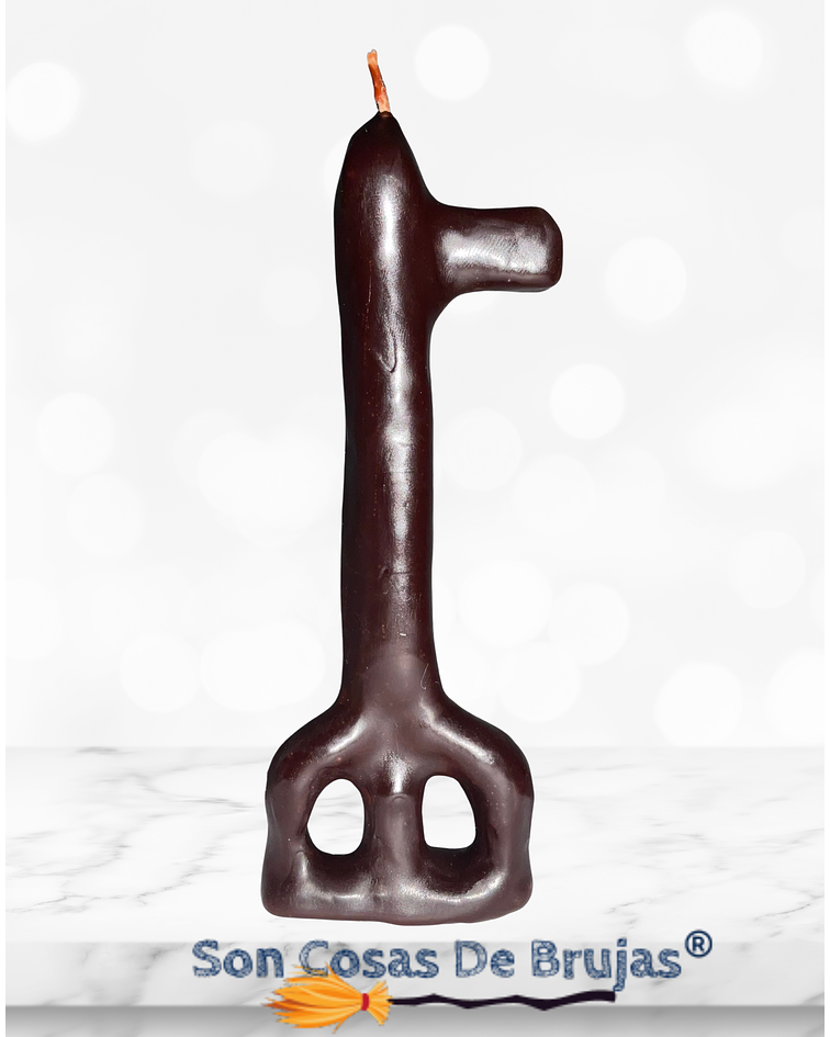 Vela para la Prosperidad y Buenos Negocios - 12,5 cm aprox.