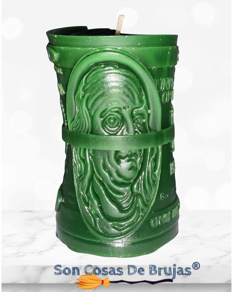 Vela Dinero - 8,5 x 5 cm aprox.