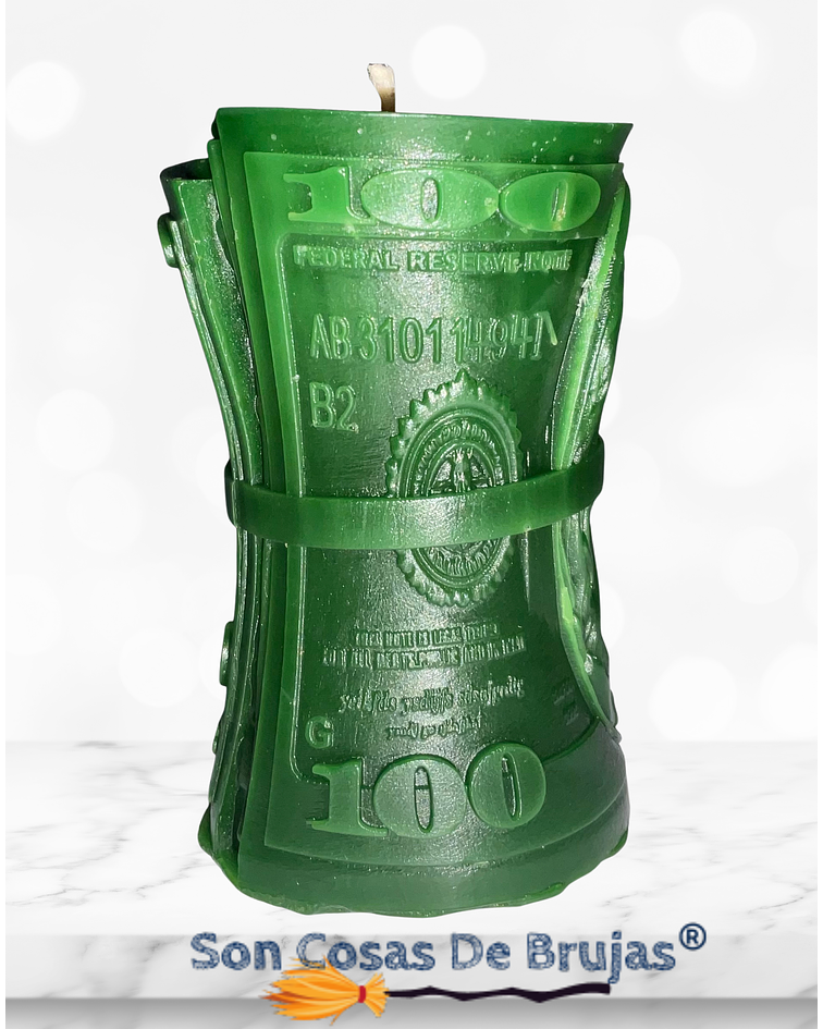 Vela Dinero - 8,5 x 5 cm aprox.