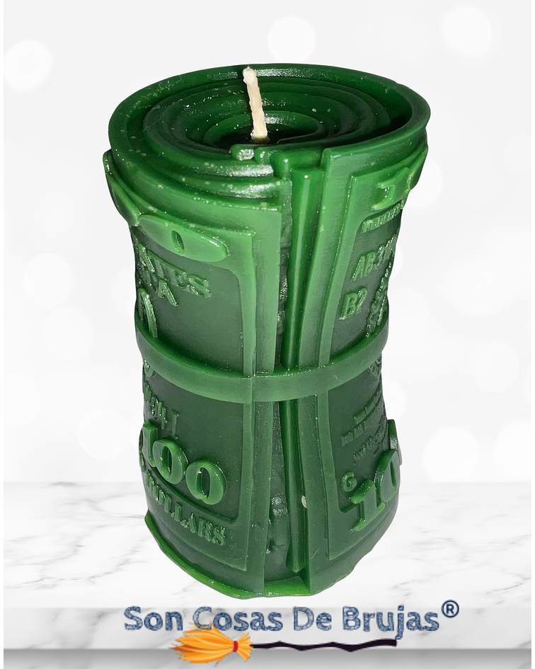 Vela Dinero - 8,5 x 5 cm aprox.