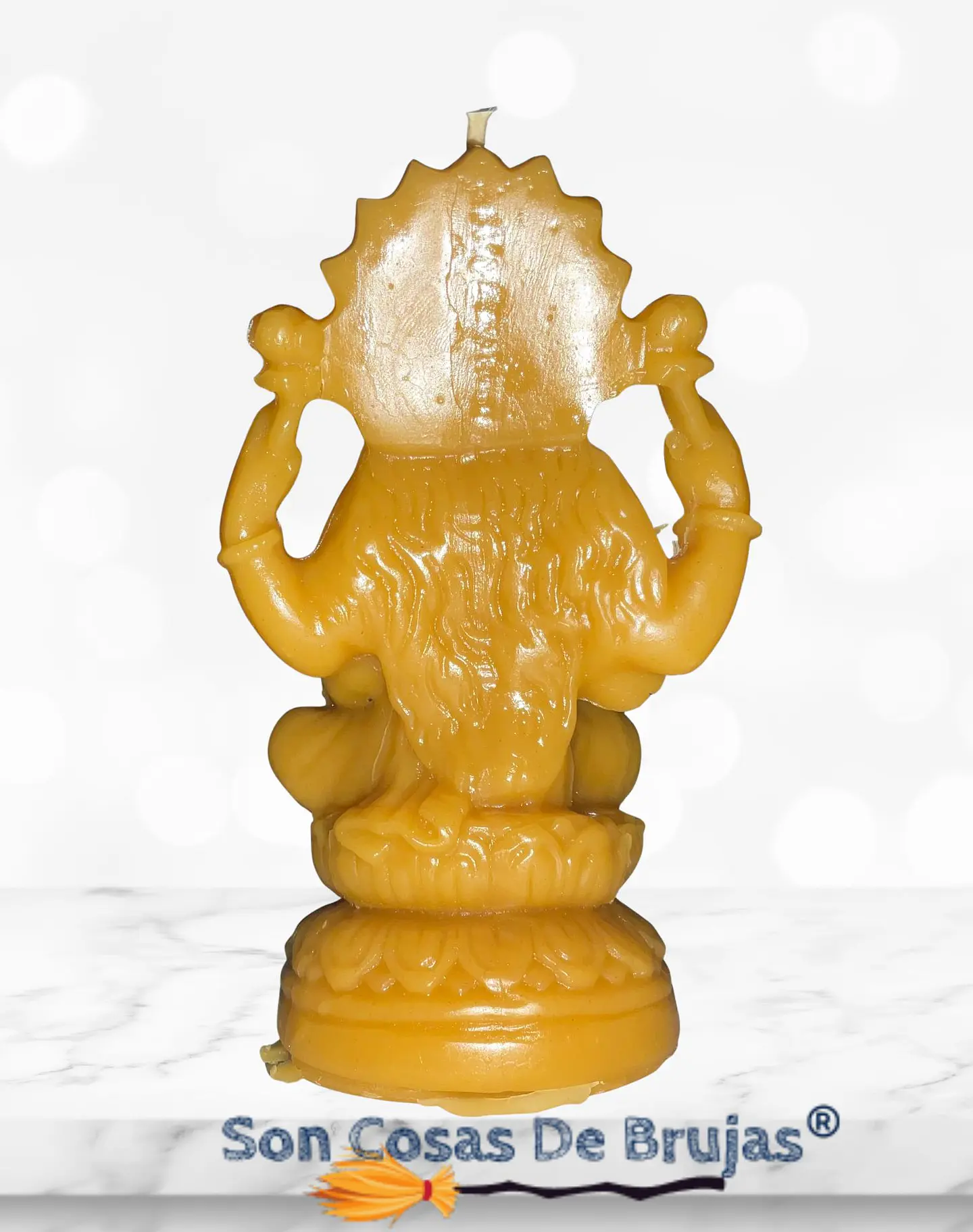 Vela Lakshmi, 100% Cera de Abeja Natural  3