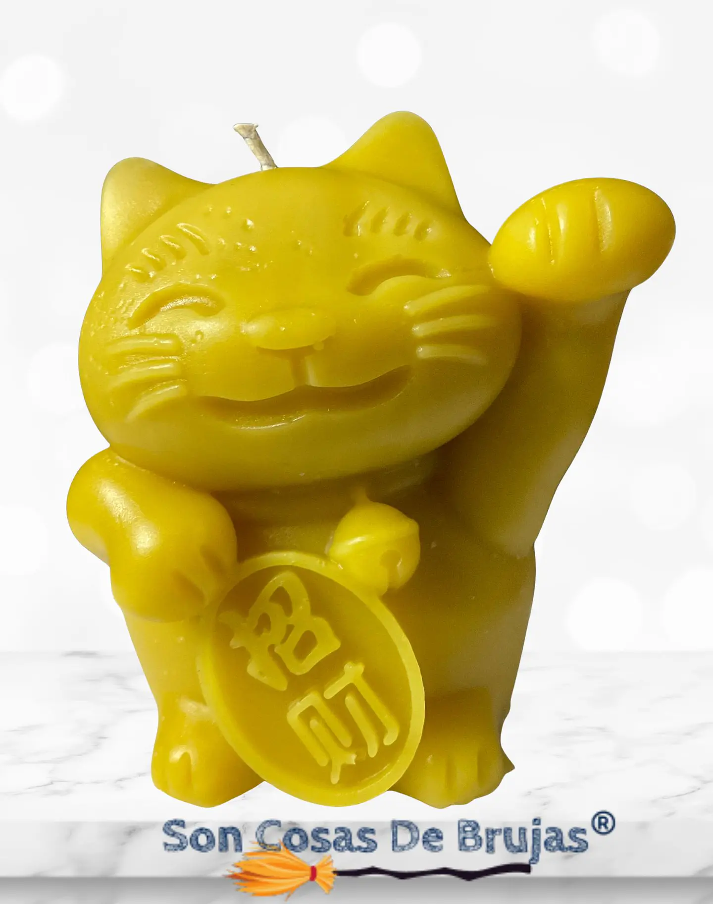 Vela Maneki Neko 225 grs. - 10 x 9 cm aprox. 1