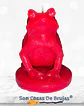 Vela Sapo Rojo - 8 x 6,5 cm aprox.  - Miniatura 1