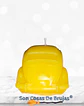 Vela Auto Escarabajo Amarillo - 9 x 4 cm aprox. - Miniatura 3