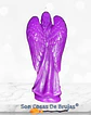 Vela Ángel Morado - 11,5 x 5 cm aprox. - Miniatura 4