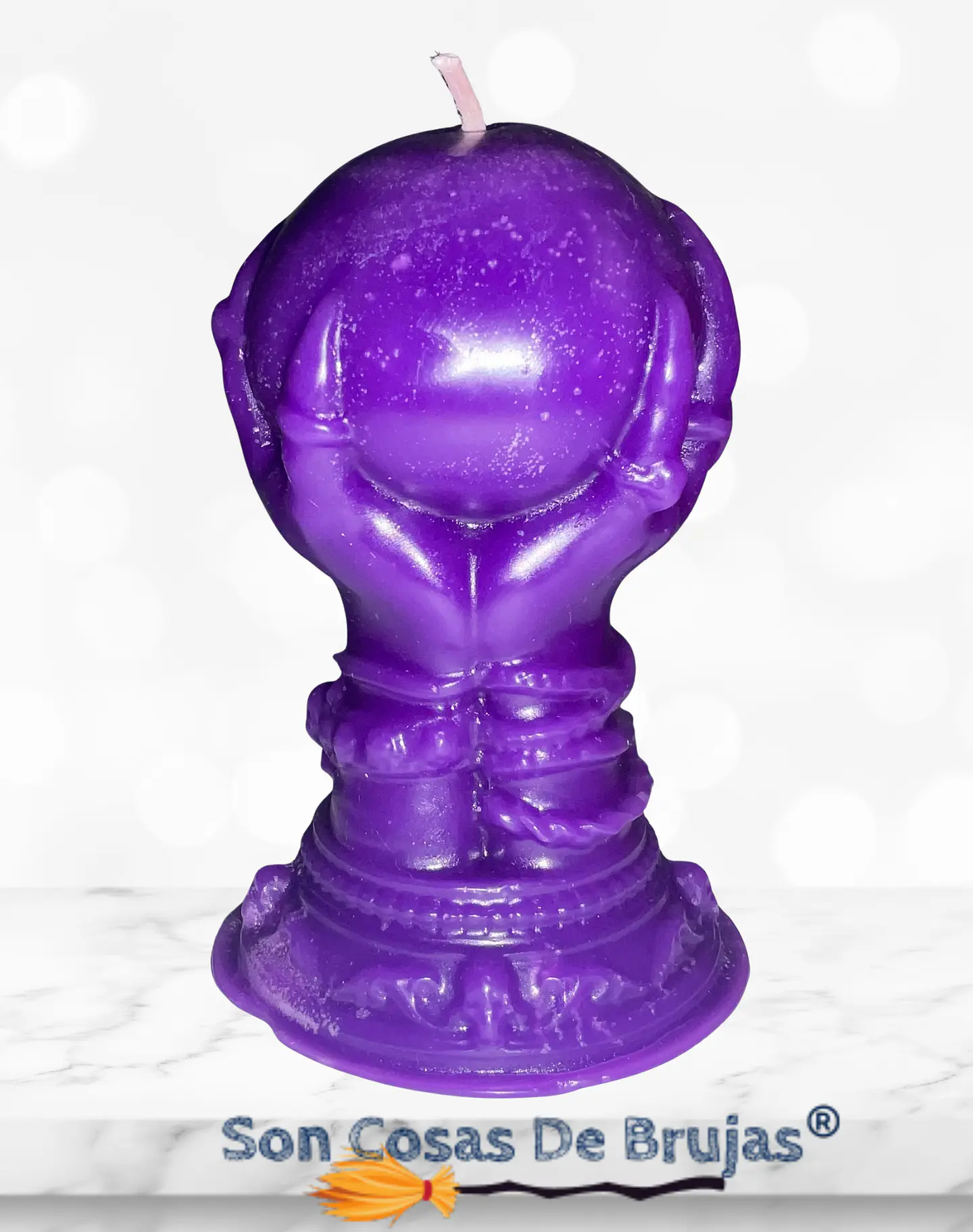 Vela Bola de Cristal - 10 x 6 cm aprox. 2