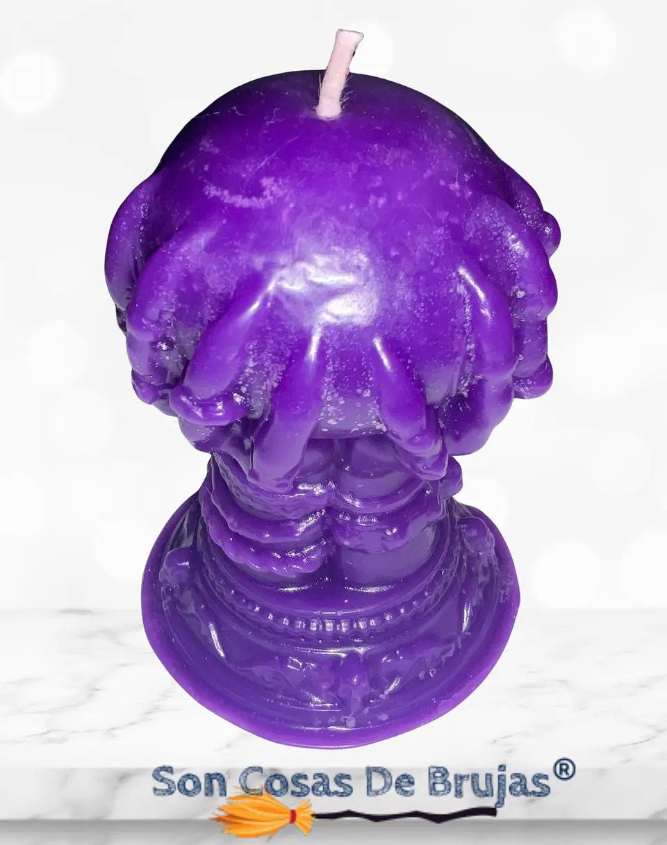 Vela Bola de Cristal - 10 x 6 cm aprox. 4