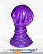Vela Bola de Cristal - 10 x 6 cm aprox. - Miniatura 3