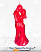Vela Amantes - 15 x 5,5 cm aprox. - Miniatura 4