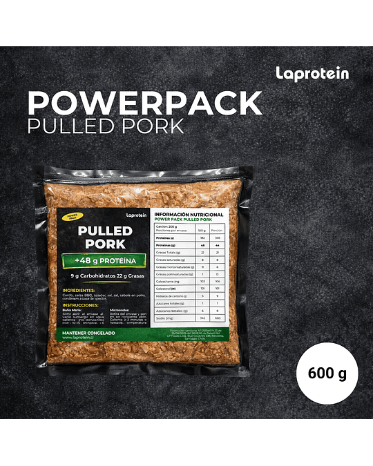 Power Pack - Pulled Pork 600 g