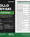 Power Pack - Pollo Teriyaki 600 g