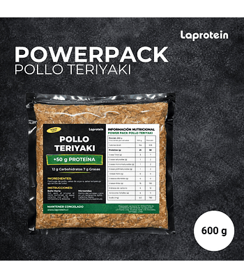 Power Pack - Pollo Teriyaki 600 g