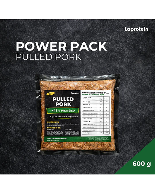 La Protein Power Pack - Pulled Pork 600 g