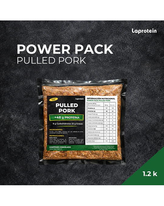 La Protein Power Pack - Pulled Pork 1.2 k