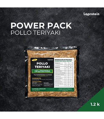 La Protein Power Pack - Pollo Teriyaki 1.2 k