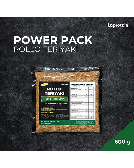 La Protein Power Pack - Pollo Teriyaki 600 g