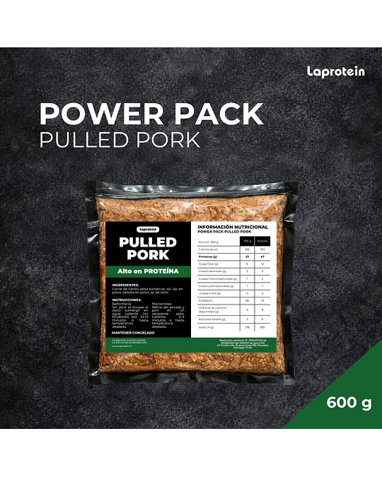 La Protein Power Pack - Pulled Pork 600 g
