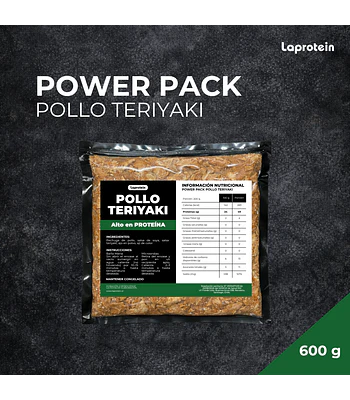 La Protein Power Pack - Pollo Teriyaki 600 g