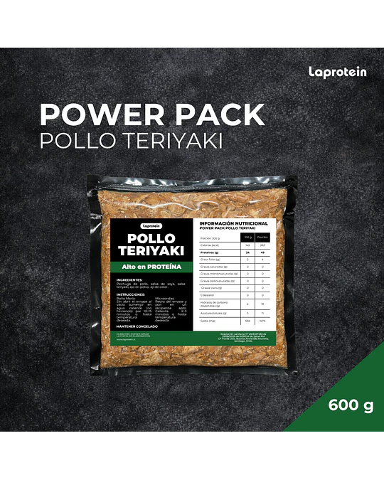 La Protein Power Pack - Pollo Teriyaki 600 g