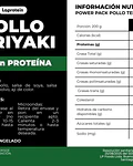 La Protein Power Pack - Pollo Teriyaki 600 g