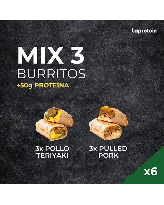 ELIGE TU MIX - 6 Pack Burritos