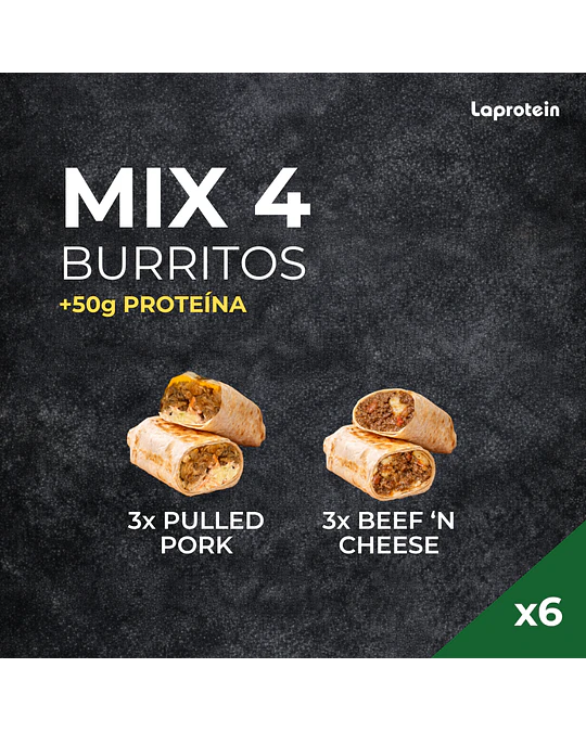 ELIGE TU MIX - 6 Pack Burritos