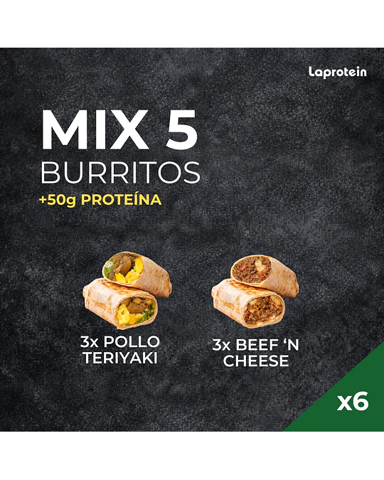 ELIGE TU MIX - 6 Pack Burritos