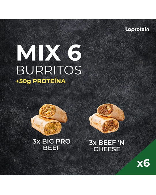 ELIGE TU MIX - 6 Pack Burritos