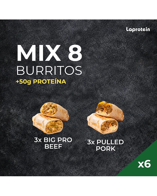 ELIGE TU MIX - 6 Pack Burritos