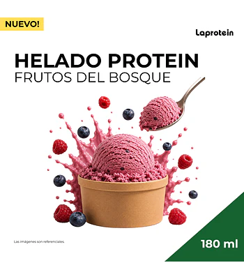 Helado Protein Frutos del Bosque 180 ml