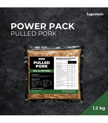 La Protein Power Pack - Pulled Pork 1.2 k