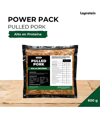 La Protein Power Pack - Pulled Pork 600 g