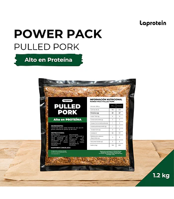 La Protein Power Pack - Pulled Pork 1.2 k