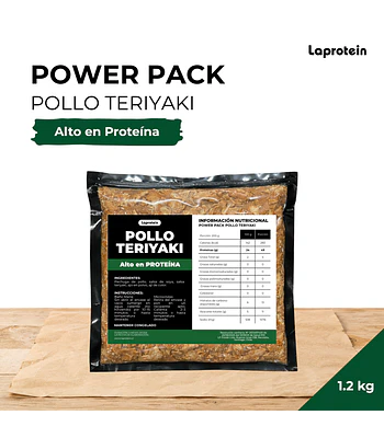 La Protein Power Pack - Pollo Teriyaki 1.2 k