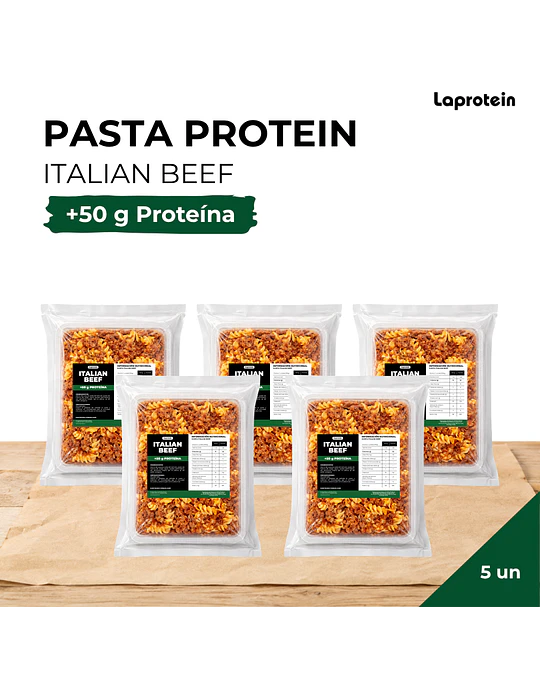 Pasta Protein - Italian Beef x 5 Unidades