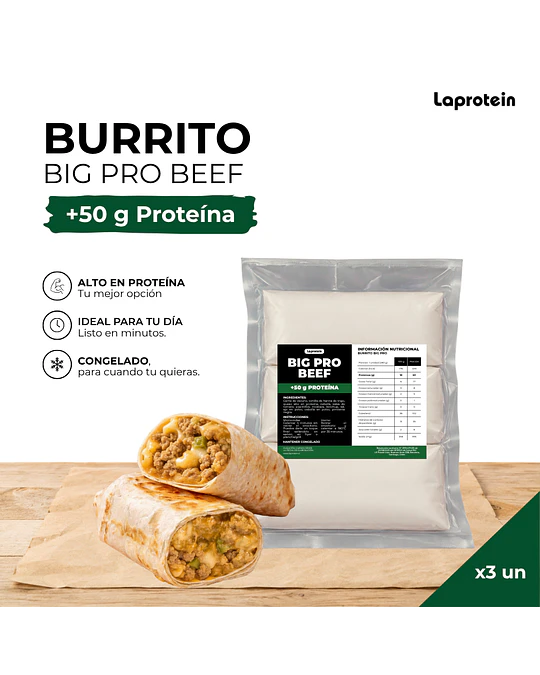 3 Pack Big Pro Beef