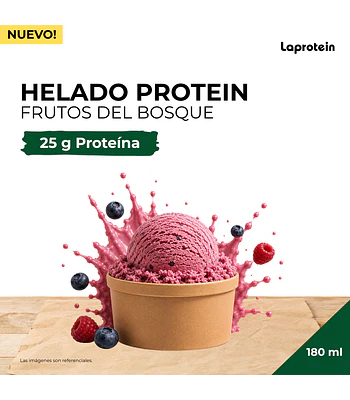Helado Protein Frutos del Bosque 180 ml