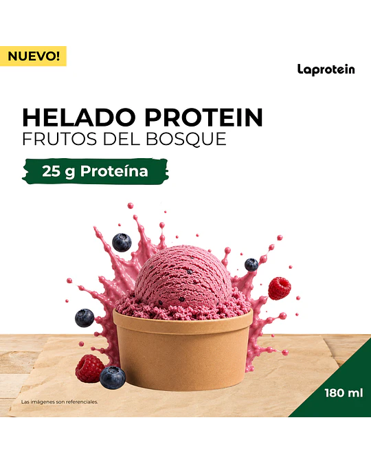 Helado Protein Frutos del Bosque 180 ml