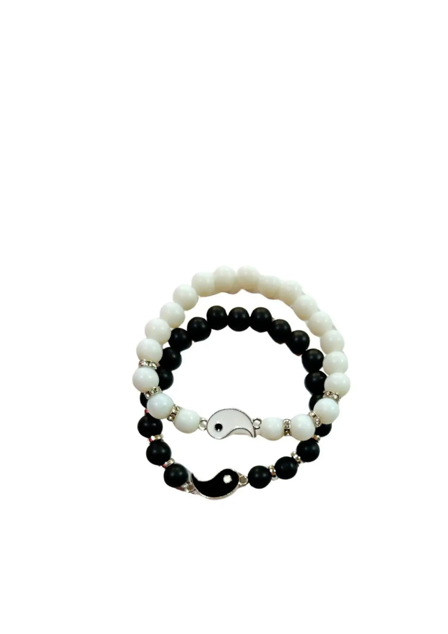 PULSERA CUENTAS B Y N YIN YANG 1