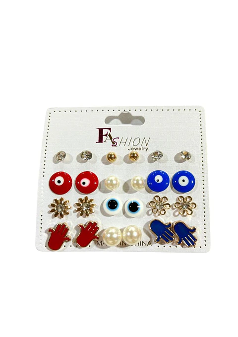 PACK X12 OJO AZUL Y ROJO