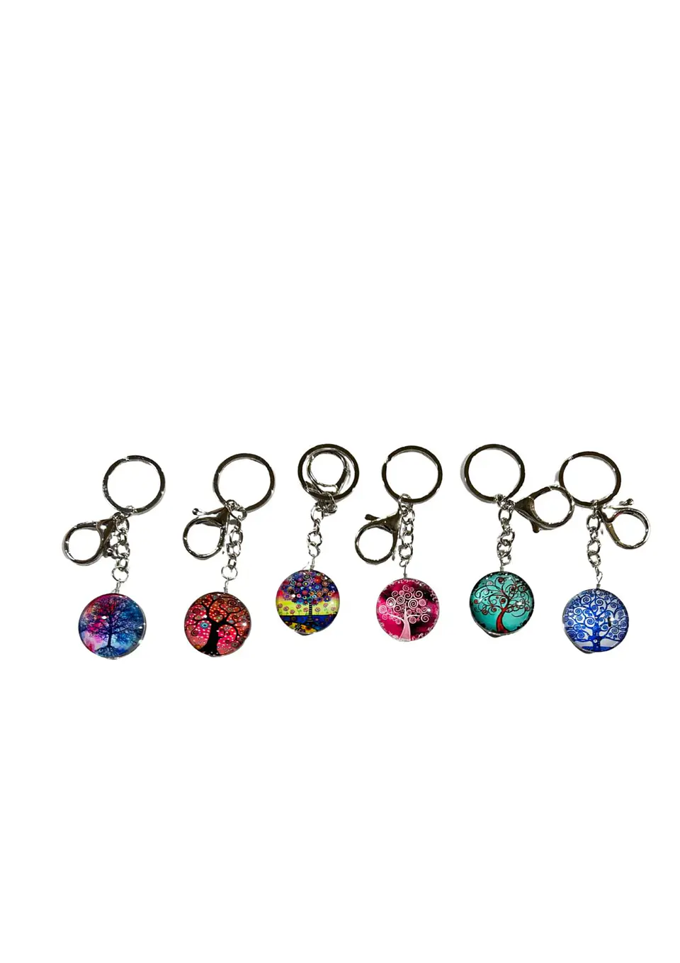LLAVERO ARBOL O MANDALA DOBLE 1